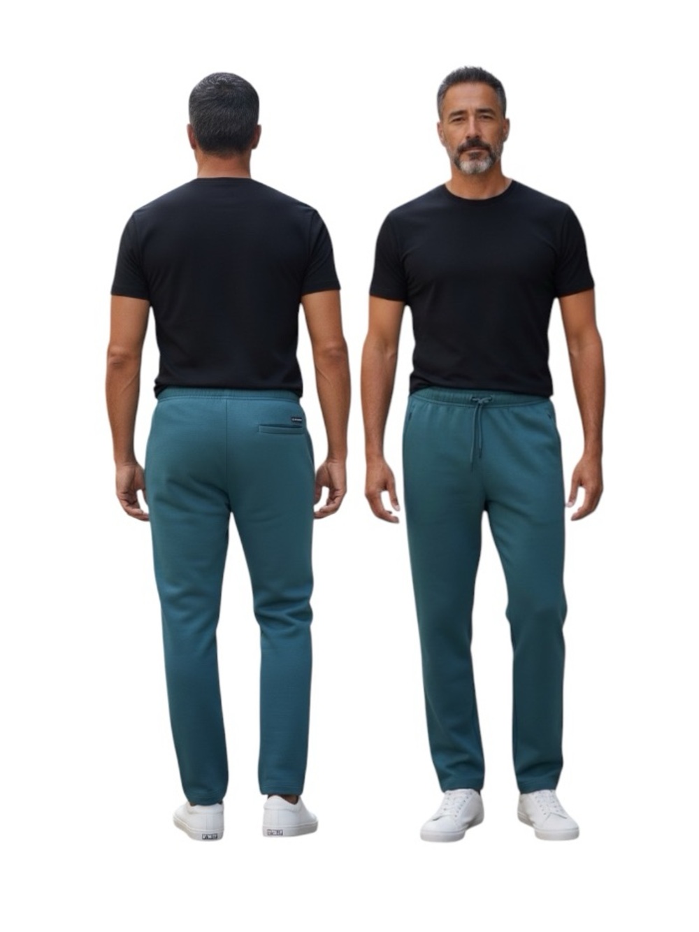 Reebok Men's Flow Teal Drawstring Slim Joggers